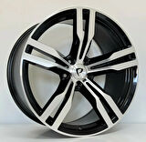 BK-5327 10*20 5*112 ET37 66.6 BLACK MACHINED XL