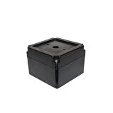 Opaş 112x112x100 Ip54 Siyah Pako Şalter Kutusu