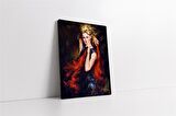 Dansçı Kadın Kanvas Tablo