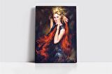 Dansçı Kadın Kanvas Tablo