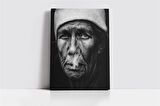 Yaşlı Adam Kanvas Tablo