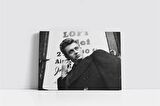 Siyah Beyaz James Dean Kanvas Tablo