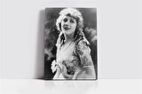 Mary Pickford Kanvas Tablo