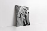 Marliyn Monroe Telefonla Konuşurken Kanvas Tablo