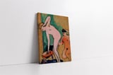 Two Female Nudes Kanvas Tablo