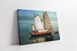 Yelkenli Kanvas Tablo
