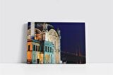 Ortaköy Camii Gece Kanvas Tablo