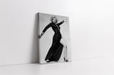 Siyah Beyaz Marilyn Monroe Kanvas Tablo