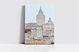 Galata Kanvas Tablo
