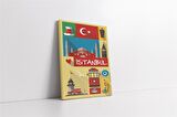 İstanbul Kanvas Tablo