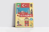 İstanbul Kanvas Tablo