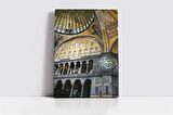 Ayasofya İç Mekan Çekimi Kanvas Tablo