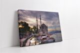 Ortaköy ve Boğaziçi Köprüsü Kanvas Tablo