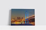 İstanbul Boğaz Köprüsü Kanvas Tablo