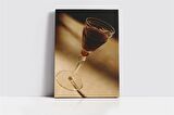 Şarap Kadeh Kanvas Tablo