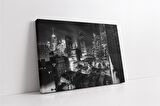 New York Gece Kanvas Tablo