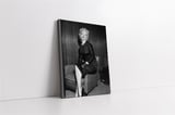 Siyah Beyaz Marilyn Monroe Kanvas Tablo