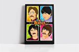 The Beatles Grubu Üyeleri Kanvas Tablo