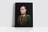 Üniformalı Mustafa Kemal Atatürk Kanvas Tablo