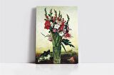 Vazoda Çiçekler Kanvas Tablo