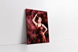 İspanyol Dansçı Kadın Kanvas Tablo