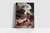 Fırtına Perileri Mağarası Edward Poynter Kanvas Ta