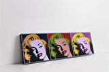 Marliyn Monroe Pop Art Kanvas Tablo