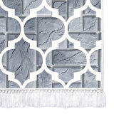 Dekoreko İpek Halı Dijital Saçaklı 2033 Desen 1