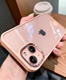 Apple iPhone 14 Pro Kılıf Kamera Korumalı Mat Renkli Silikon