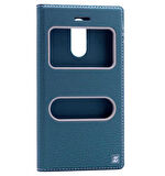 LG K8 2017 Kılıf Dolce Kapaklı Kılıf