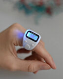 Mini Işıklı Zikirmatik Beyaz