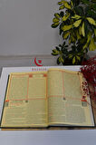 Bilgisayar Hatlı, Renkli, 3 lü Kur'an-ı Kerim Cami Boy
