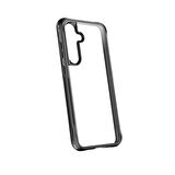 Galaxy S24 Plus Kılıf Şeffaf Sert PC Arka Yüzey Tasarımlı Edo Kılıf