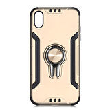 iPhone XS Max Kılıf Stand Olma Özellikli Araç Tutuculu Koko Kılıf