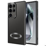 Galaxy S24 Ultra Kılıf Kamera Korumalı Logo Gösteren Omega Kılıf