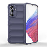 Galaxy A54 Kılıf Esnek TPU Oyuklu Arka Yüzey Tasarımlı Etnik Silikon Kılıf