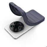 Xiaomi Mi 14 Ultra Uyumlu Kılıf Esnek TPU Oyuklu Arka Yüzey Tasarımlı Etnik Silikon Uyumlu Kılıf