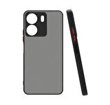 Xiaomi Redmi 13C Kılıf Hux Düğme ve Kapak Zıt Renk Kılıf