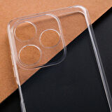 Tecno Spark 10 4G Kılıf Şeffaf İnce ve Esnek Süper Silikon Kılıf