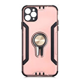 iPhone 11 Pro Kılıf Stand Olma Özellikli Araç Tutuculu Ko ko Kılıf