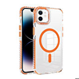 iPhone 11 Kılıf Magsafe Şarj Özellikli Airbagli Takılabilir Askı Aparatlı Nana Kılıf