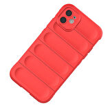 iPhone 11 Kılıf Esnek TPU Oyuklu Arka Yüzey Tasarımlı Etnik Silikon Kılıf