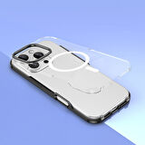 iPhone 16 Pro Max Kılıf Magsafe Şarj Özellikli Çıkarılabilir Arka Yüzeyli Polar Kılıf