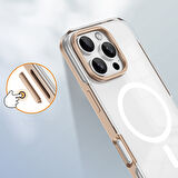 iPhone 16 Pro Max Kılıf Magsafe Şarj Özellikli Çıkarılabilir Arka Yüzeyli Polar Kılıf