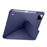 Xiaomi Pad 7 Kılıf Tri Folding Kalem Bölmeli Standlı Kılıf