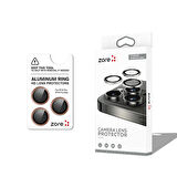 iPhone 16 Pro CL-12 Premium Safir Parmak İzi Bırakmayan Anti-Reflective Kamera Lens Koruyucu