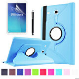 Galaxy Tab E T560 9.6 Zore Dönebilen Standlı Tablet Kılıfı