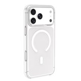 iPhone 17 Pro Kılıf IC Çipli Wireless Şarj Özellikli Şeffaf Orjin Kılıf