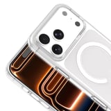iPhone 17 Pro Kılıf IC Çipli Wireless Şarj Özellikli Şeffaf Orjin Kılıf