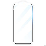 iPhone 15 Pro HD Parlak 3D Rak Ekran Koruyucu